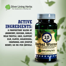 Load image into Gallery viewer, 13 Herbal Wormer for Canines - 90 Capsule