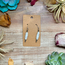 Load image into Gallery viewer, Mother of Pearl & Sterling Silver Dangle Earrings