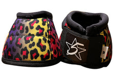 Load image into Gallery viewer, The Shield Bell Boot - Cheetah or Tye Dye Leopard Bells