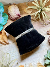 Load image into Gallery viewer, MJ Sterling Silver Cuff – Flexible Small Wrist Fit
