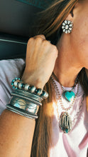 Load image into Gallery viewer, Sophia Becenti Handmade Pearl Stretch Bracelet