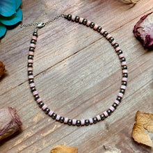 Load image into Gallery viewer, Pink Conch & Sterling Silver Choker 6mm