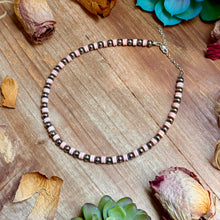 Load image into Gallery viewer, Pink Conch & Sterling Silver Choker 6mm