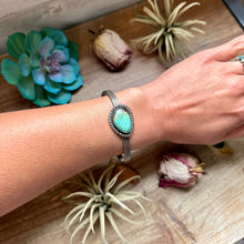 Load image into Gallery viewer, Copper & Turquoise Cuff Bracelet