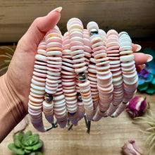 Load image into Gallery viewer, Pink Conch & Black Hematite Necklace – 23.5” –