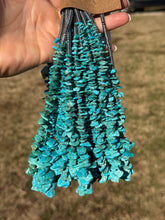 Load image into Gallery viewer, Blue Turquoise & Silver Hematite Necklace – 18”