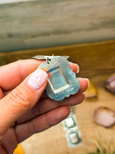 Load image into Gallery viewer, Sterling Silver Dangle Earrings – Native Made by L. Tahe