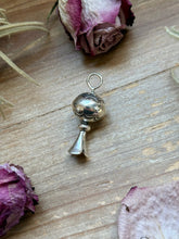 Load image into Gallery viewer, Sterling Silver Fancy Sun Ray Blossom Pendant – Hand Milled by Jason Ogg