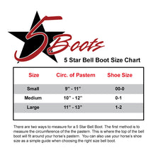 Load image into Gallery viewer, 5 Star Neoprene Bell Boot
