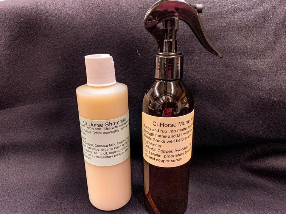 CuHorse Shampoo and Mane/Tail Spray