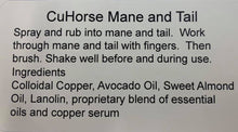 Load image into Gallery viewer, CuHorse Shampoo and Mane/Tail Spray