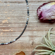 Load image into Gallery viewer, 15.25” Freshwater Pearl Necklace – Sterling Silver Chain
