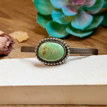 Load image into Gallery viewer, Copper &amp; Turquoise Cuff Bracelet
