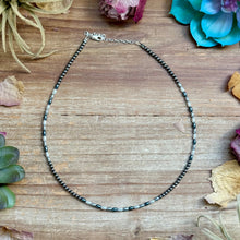 Load image into Gallery viewer, 15.25” Freshwater Pearl Necklace – Sterling Silver Pearls
