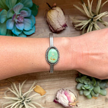 Load image into Gallery viewer, Copper &amp; Turquoise Cuff Bracelet
