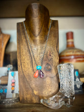 Load image into Gallery viewer, Three Stone Multicolor Necklace
