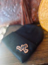 Load image into Gallery viewer, Leather Patch Beanie
