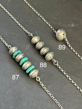 Load image into Gallery viewer, 88 - Sterling Silver Mercury Dime Bar Necklace by Jason Ogg

