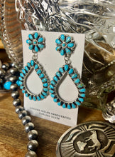 Load image into Gallery viewer, Zuni Teardrop Dangle Earrings
