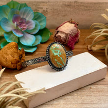 Load image into Gallery viewer, MJ Royston Turquoise Statement Cuff
