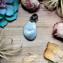 Load image into Gallery viewer, MJ Freeform Turquoise Pendant – Sterling Silver
