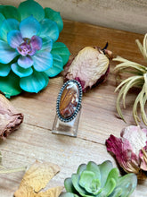 Load image into Gallery viewer, MJ Wild Horse Sterling Silver Ring – Adjustable Oval
