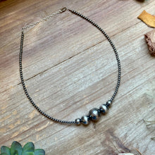 Load image into Gallery viewer, 16mm Graduated Sterling Silver Pearl Necklace
