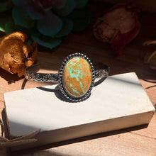 Load image into Gallery viewer, MJ Royston Turquoise Statement Cuff
