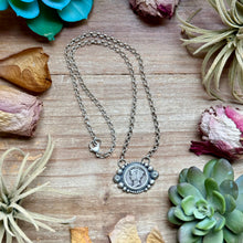 Load image into Gallery viewer, 93 - Sterling Silver Mercury Dime Fixed Chain Necklace by Jason Ogg
