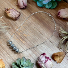Load image into Gallery viewer, 88 - Sterling Silver Mercury Dime Bar Necklace by Jason Ogg
