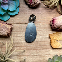 Load image into Gallery viewer, MJ Freeform Turquoise Pendant – Sterling Silver

