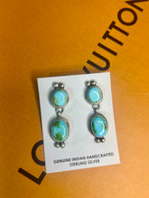 Load image into Gallery viewer, Two Stone Sonoran Gold Dangles
