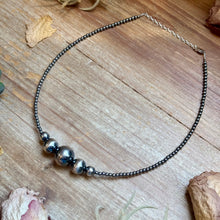 Load image into Gallery viewer, 16mm Graduated Sterling Silver Pearl Necklace
