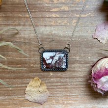 Load image into Gallery viewer, MJ Wild Horse Bar Necklace – Sterling Silver
