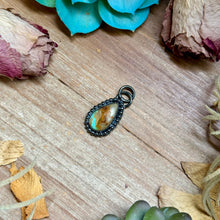 Load image into Gallery viewer, FREE Sterling Silver Necklace + MJ Triangle Royston Turquoise Charm
