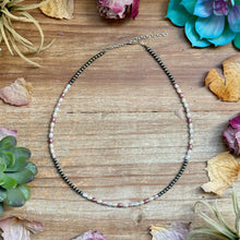 Load image into Gallery viewer, 15.25” Pink Freshwater Pearl Necklace – Sterling Silver Pearls
