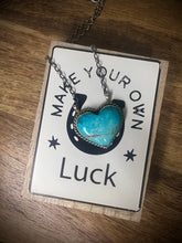 Load image into Gallery viewer, Turquoise Heart Necklace
