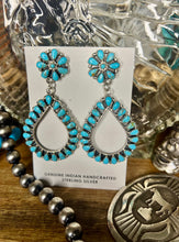 Load image into Gallery viewer, Zuni Teardrop Dangle Earrings
