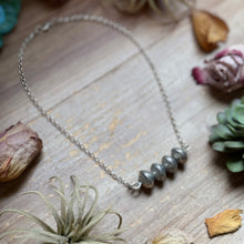 Load image into Gallery viewer, 88 - Sterling Silver Mercury Dime Bar Necklace by Jason Ogg
