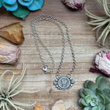 Load image into Gallery viewer, 93 - Sterling Silver Mercury Dime Fixed Chain Necklace by Jason Ogg
