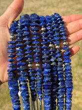Load image into Gallery viewer, 22” Graduated Lapis Necklace
