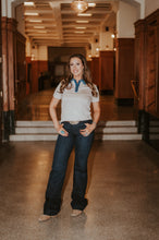 Load image into Gallery viewer, Longhorn Logo Denim Tee
