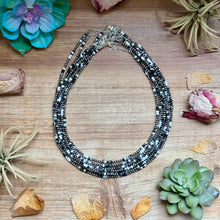 Load image into Gallery viewer, Faceted Zebra Jasper Necklace – 19" + Extender – 3mm
