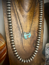 Load image into Gallery viewer, Turquoise Heart Necklace
