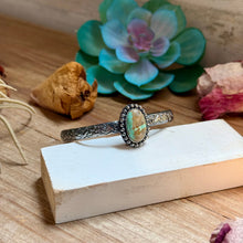 Load image into Gallery viewer, MJ Small Royston Turquoise Sterling Silver Cuff
