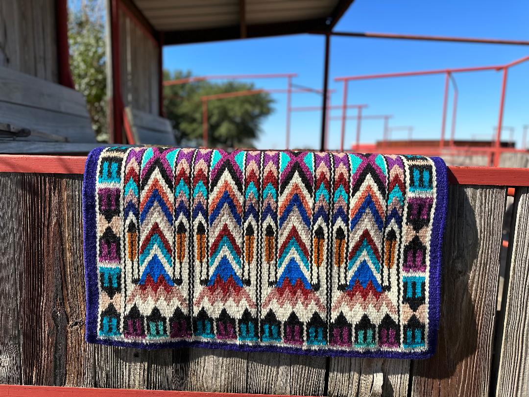 Western buy saddle blanket, ranch pad, yucca pad