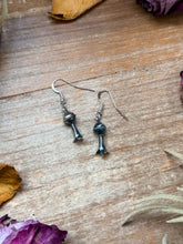 Load image into Gallery viewer, Sterling Silver Mini Blossom Dangle Earrings
