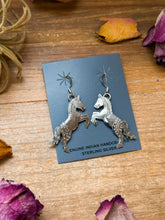 Load image into Gallery viewer, The Devon – Sterling Silver Horse Dangle Earrings – Native Made by L.Y.
