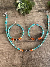 Load image into Gallery viewer, Vibrant choker - Sterling Silver Pearls and spiny
