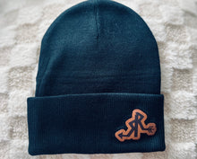 Load image into Gallery viewer, Leather Patch Beanie
